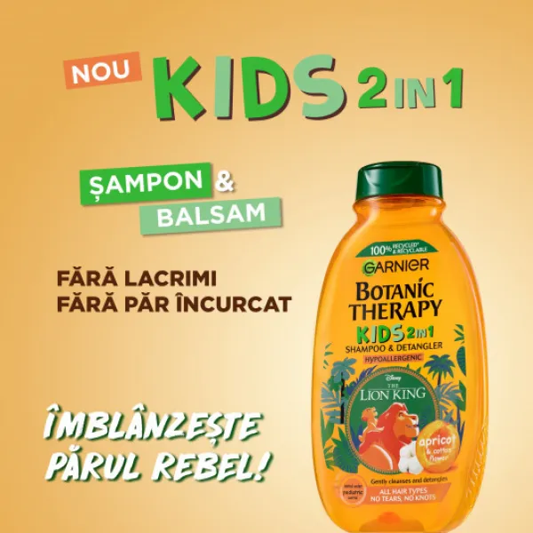 Garnier Botanic Disney Sampon 2in1 Kids 250 ml Caise - image 3