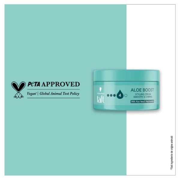 Taft Aloe Boost Cremă modelatoare pentru păr, 100 ml - image 2