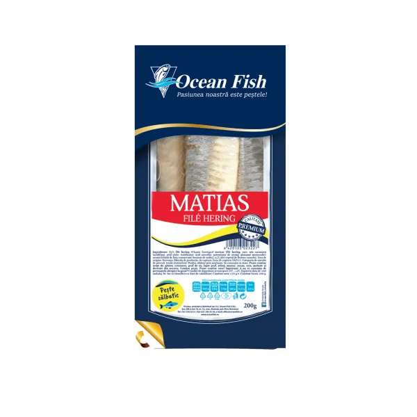 Ocean Fish Сельдь соленая в масле, Мексика 200г - image 1