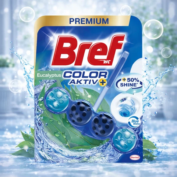 Bref Odorizant Blue Aktiv Eucalipt 50 g - image 2