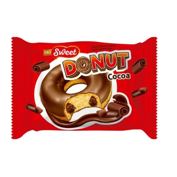 Donut cu umplutura de cacao 35g - image 1
