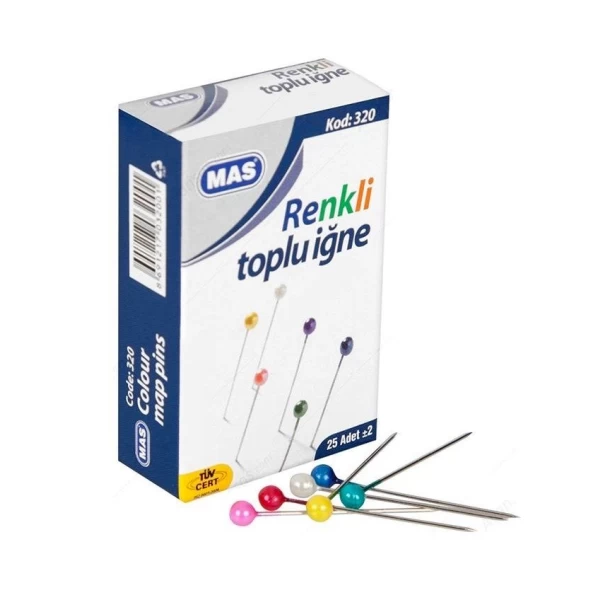 Цветные булавки для круглой карты MAS - image 1