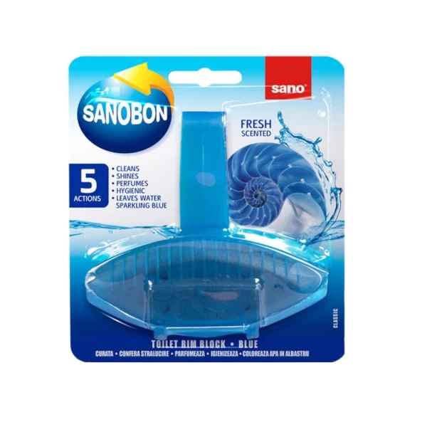 Sano Toilet Block 55gr Bon Blue - image 1