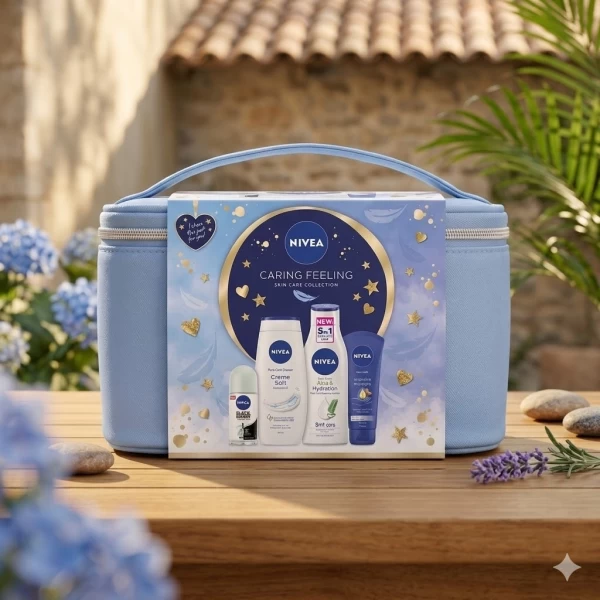 Set cadou 2026 NIVEA Caring Feeling Bag - image 2
