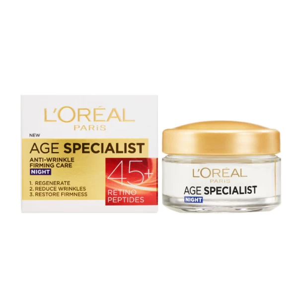 L'Oreal ночной крем Age Specialist 45+ ночной - image 1
