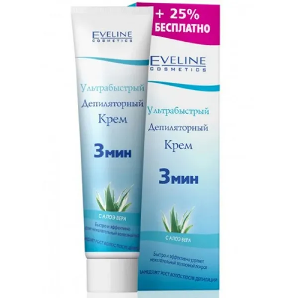 Evelin Crema de epilare ultra rapida 125 ml - image 1