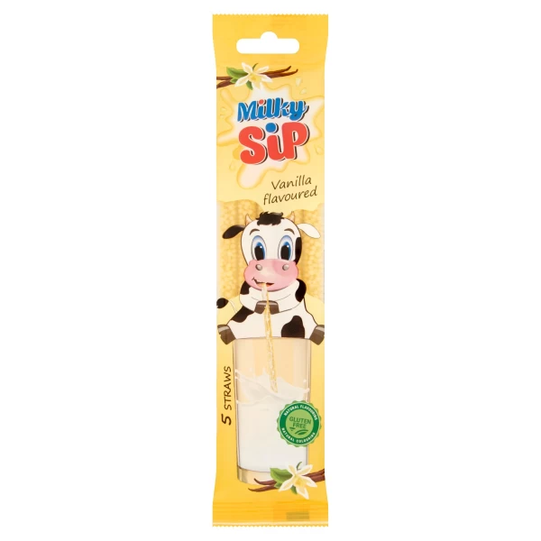 Milky Sip Paie Magica cu Aroma de vanilie 5*6 g - image 1