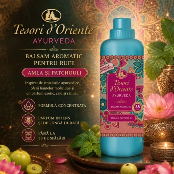 Кондиционер для стирки Tesori d'Oriente 760 мл Аюрведа - image 2