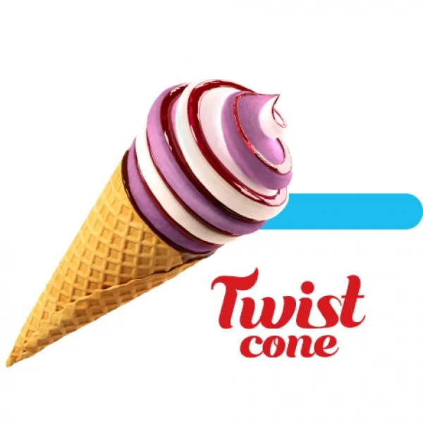 Twist Cone Coacaza Neagra & Vanilie 145g - image 2