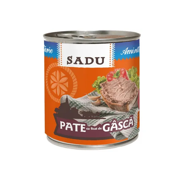 Паштет с гусиной печенью Sadu 300г - image 1