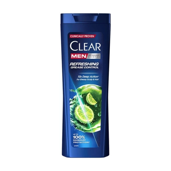 Clear Шампунь для мужчин 360мл Освежающий контроль жирности - image 1