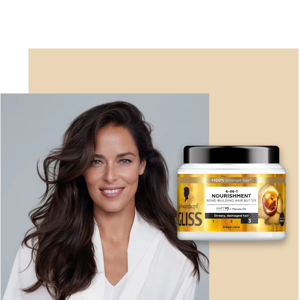 Gliss Masca de par Oil Nutritive 4 in 1 pentru par deteriorat, 400ml - image 3