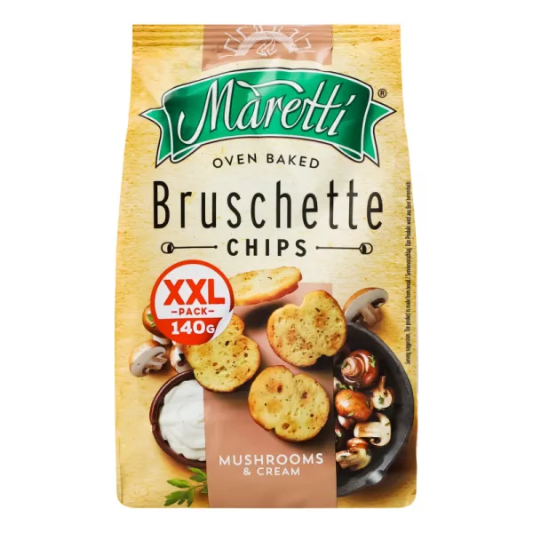 Maretti Brushette Mushrooms & Cream 140gr - image 1