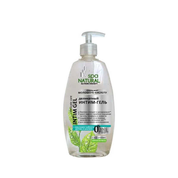 Spa Natural Gel intim Ulei de arbore de ceai si salvie 250ml - image 2