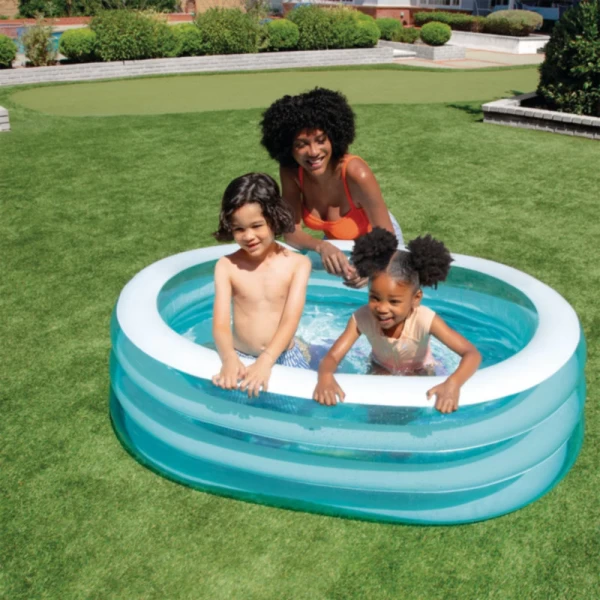 Piscină gonflabilă pentru copii My Sea Friends, 163×107×46 cm, 238 L, 3+ ani, Intex (57482) - image 2