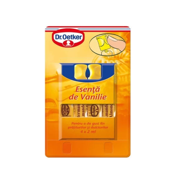 Dr. Oetker Ароматизатор Флаконы для ванильного экстракта 2 мл 4 штуки - image 1