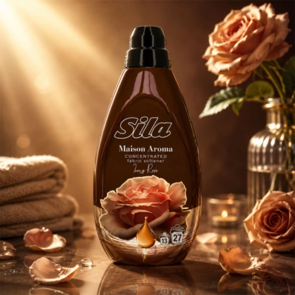 Sila balsam concentrat de rufe 800 ml Ivory Rose - image 2