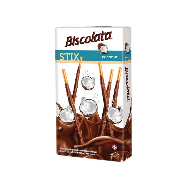 Biscolata Stix Biscuite Cocos 32g - image 1