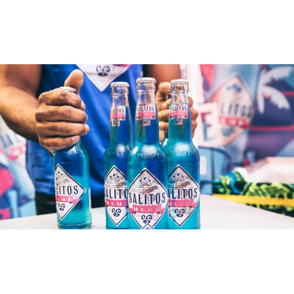 Salitos Cocktail din vin de fructe albastru alc. 5.0% sticla 0,33 l - image 3
