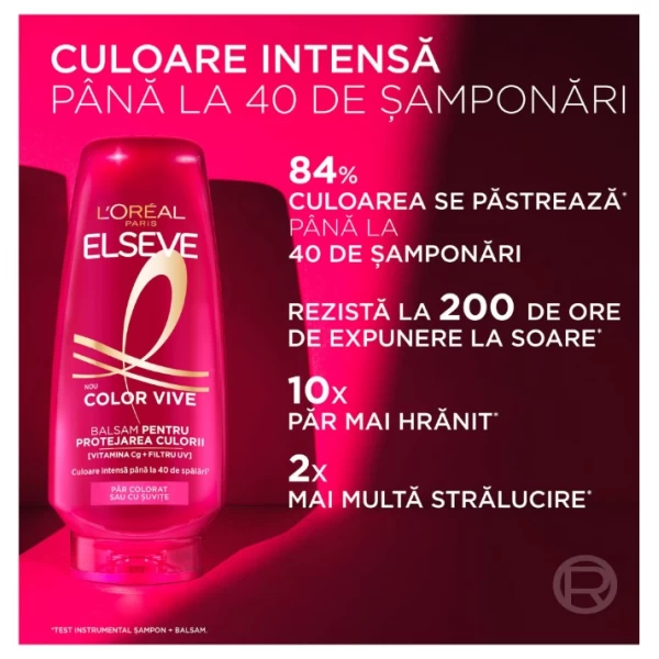 Elseve Balsam 200ml Color Vive, pentru par vopsit - image 4