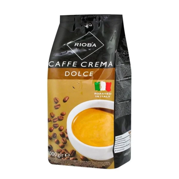 Rioba Cafea boabe Crema Dolce, 1 kg - image 1
