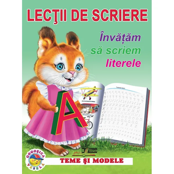 Cartea Lectii de Scriere, Invatam sa Scriem Literele - image 1