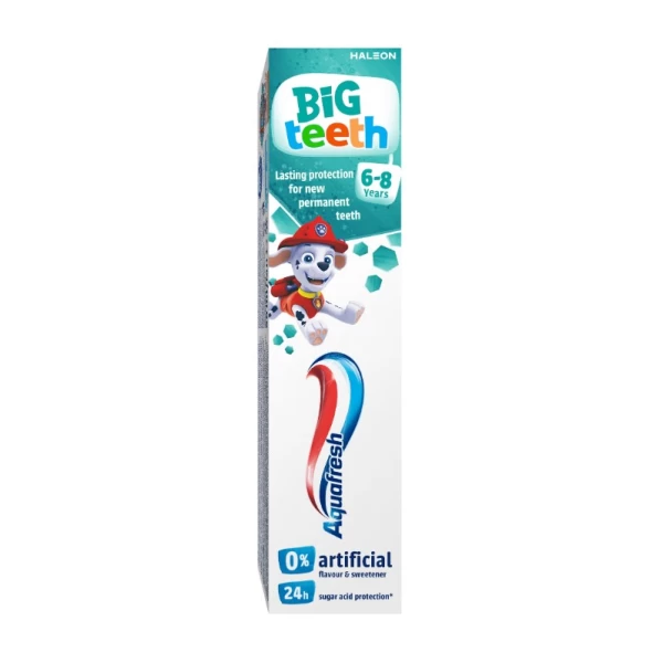 Aquafresh Pasta de dinti pentru copii Big Teeth 6-8 ani, 50ml - image 2