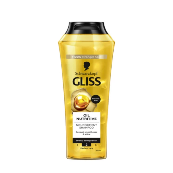 Шампунь для волос Gliss Oil Nutritive Питательный 250 мл - image 1