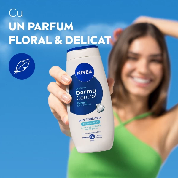 Nivea Derma Control Гель для душа Defend 500мл - image 3