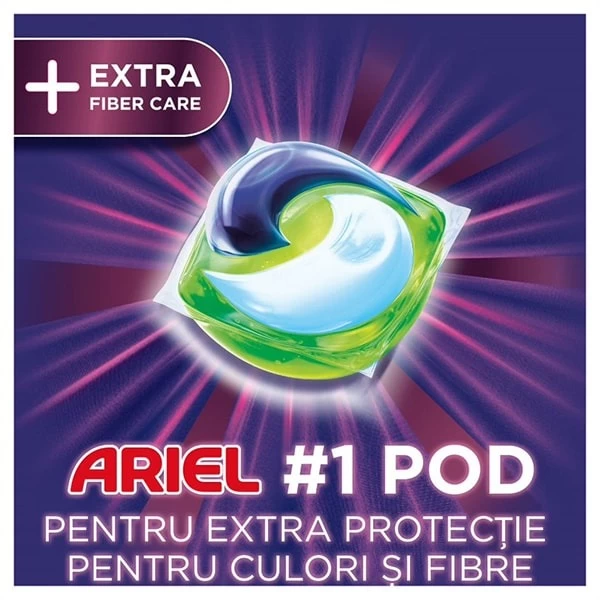 Ariel Detergent capsule 12 spalari Extra Fiber Care - image 2