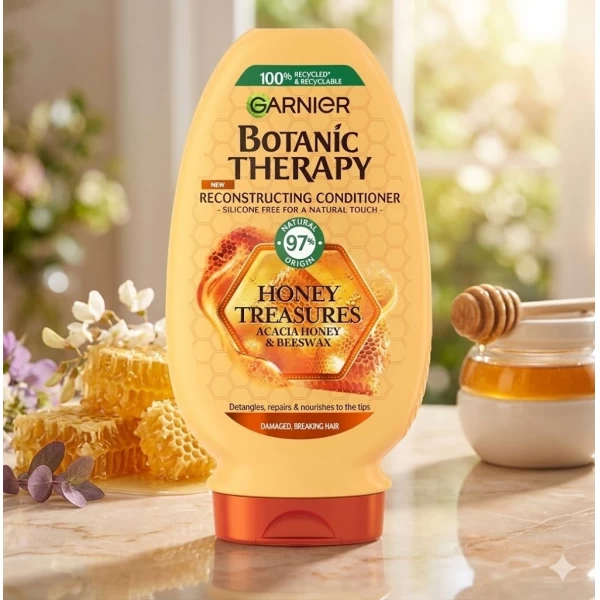 Garnier Botanic Бальзам 200 мл Мед и пчелиный воск для поврежденных волос, склонных к ломкости - image 3