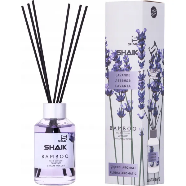 Shaik Odorizant de camera cu betisoare 100ml Lavanda - image 1