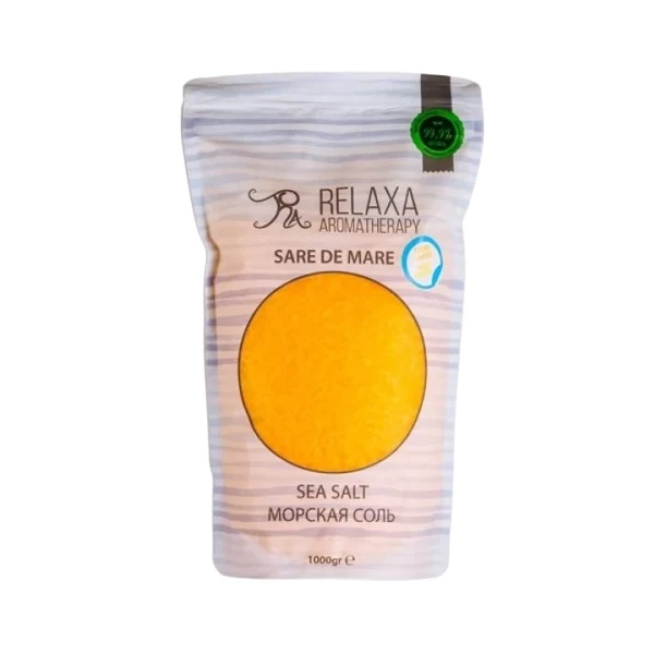 Relaxa Соль морская 1кг Кедр и Липа (Обогащающая) - image 1