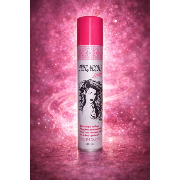Prelesna Lady Fixativ de par 200ml super strong 5+ - image 2