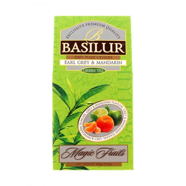 Basilur Ceai verde Magic Fruits Earl Grey & Mandarin 100g - image 1