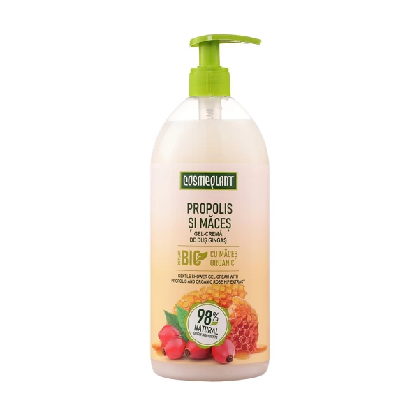 Cosmeplant Gel de dus Propolis si Macies 1000 ml - image 1