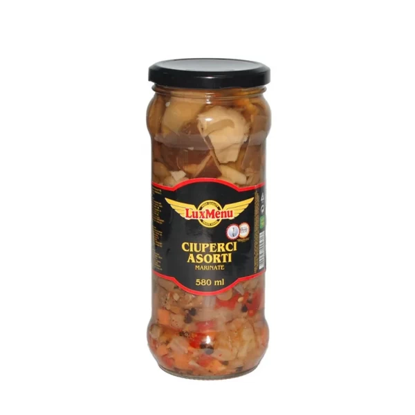 Lux Menu Ciuperci Asorti marinate 580 ml - image 1