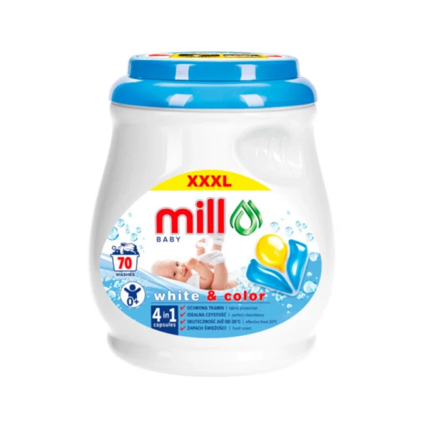 Mill Professional Капсулы для стирки Детские 70 капсул - image 1