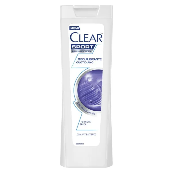 Clear шампунь против перхоти с витамином В3 Sport Daily Rebalancing, 225 мл - image 2
