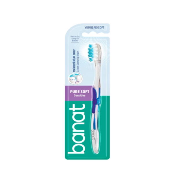 Banat Зубная щётка Pure Soft Sensitive, Soft - image 1