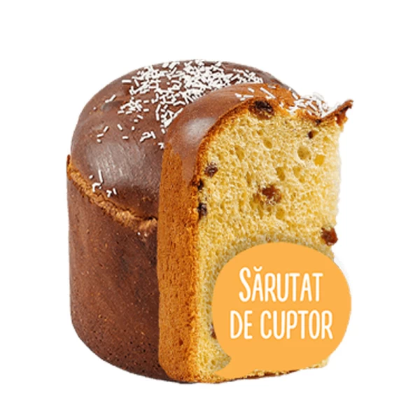 Brodetchi Cozonac traditional cu stafide 850 g - image 2