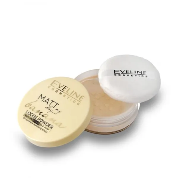 Eveline Pudra Matt My Day Loose Powder Banana 6 g - image 1
