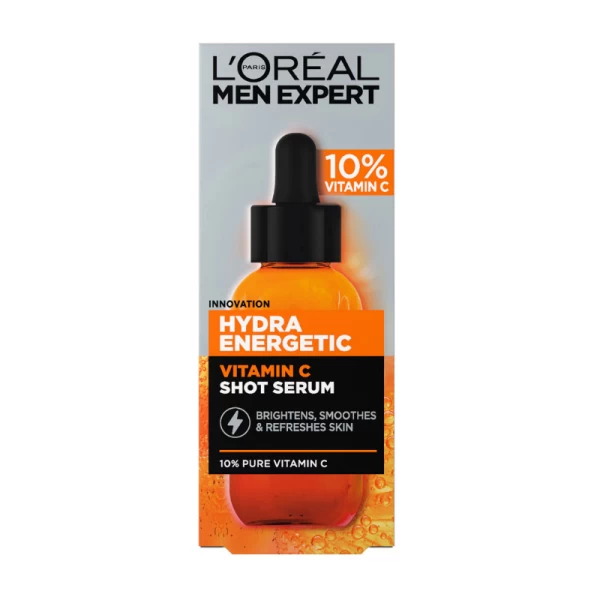 L'Oreal Paris Men Expert Hydra Energetic Осветляющая сыворотка для мужчин, витамина С, 30 мл - image 2