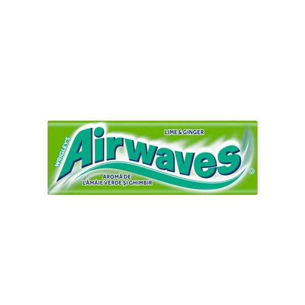Airwaves guma de mestecat Lime Ginger 14g - image 1