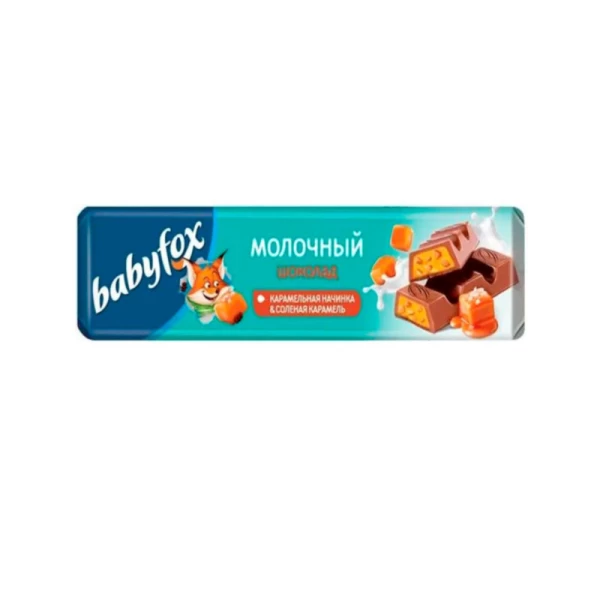 Babyfox Шоколадные пирожные с соленой карамелью 45 г - image 1