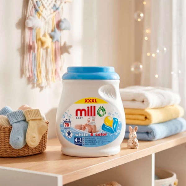 Mill Professional Капсулы для стирки Детские 70 капсул - image 2