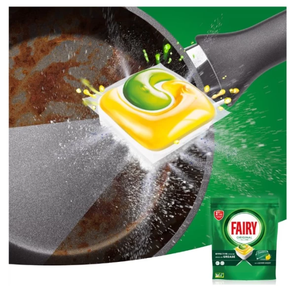 Fairy Detergent pentru masini de spalat vase All in One 22buc ORIGINAL - image 3