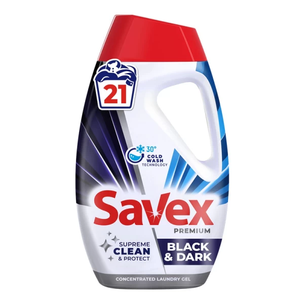 Savex жидкий порошок Premium Black & Dark 0,945 л - image 1