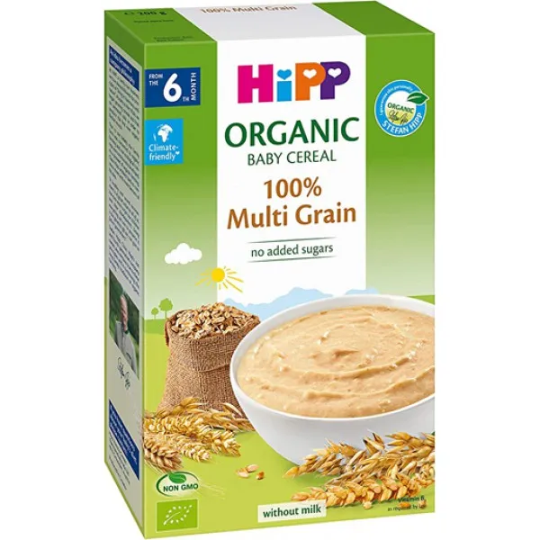 HiPP Organic Terci de cereale multiple (6+ luni), 200 g - image 1