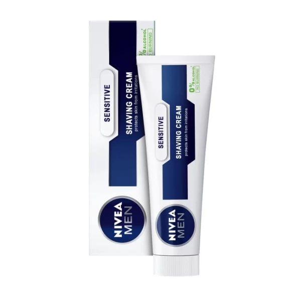 Nivea Crema pentru ras pentru ten sensibil 100 ml - image 1